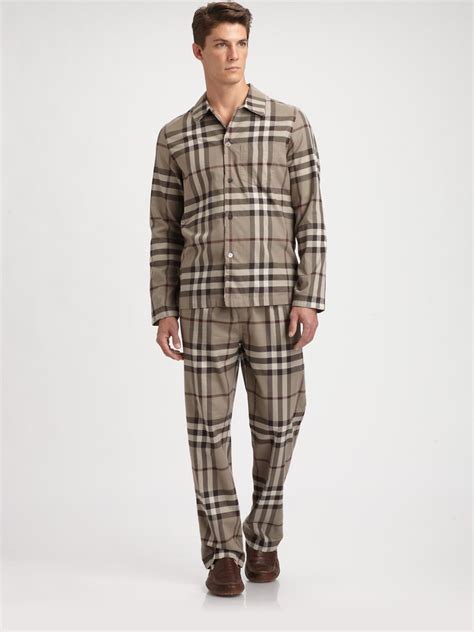 burberry pajama set mens|burberry slacks for men.